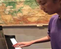 She is also a skilled pianist alongside being a talented actress.